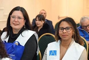 Ceremonia de titulación de becados de FUNIBER en Chile