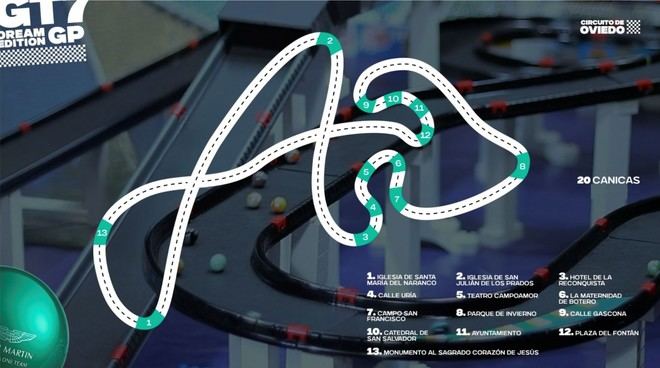 realme presenta el Grand Prix GT7 Dream, un circuito de canicas inspirado en Oviedo
