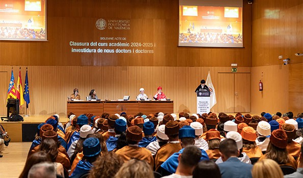 Clausura del curso académico 2024/2025 en la UPV