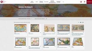 Nuevos mapas murales disponibles en el catálogo de la Biblioteca de Huelva