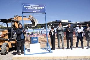 Primera piedra para nuevo edificio y nodo de transferencia en CU2