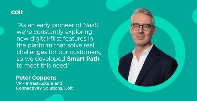 Colt presenta Smart Path, una nueva función para que las empresas elijan sus rutas de red en tiempo real