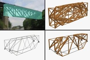 Nuevo modelo informático para construir puentes y edificios con menos material