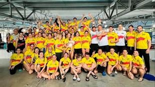 El Club Deportivo UPV revalida su título de campeón en natación máster