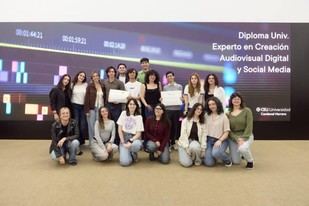 Finaliza el primer curso de Experto en Creación Audiovisual y Social Media en CEU UCH