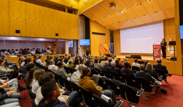 Inauguración del curso académico en el campus de Gandia de la UPV