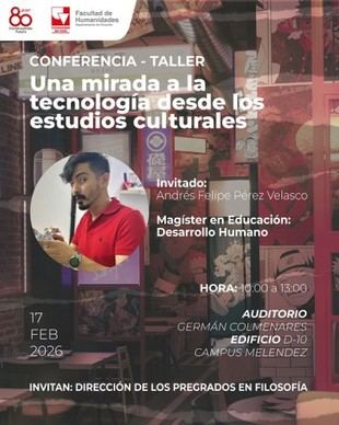 Conferencia sobre tecnología y estudios culturales en la universidad