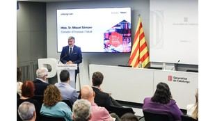 Miquel Sàmper presenta el Pacte Nacional per a la Indústria que impulsa Lleida hacia un nou model agroindustrial