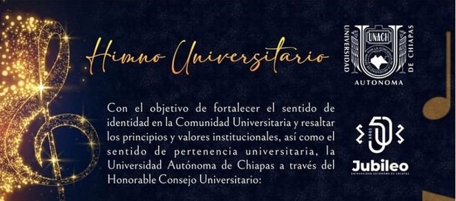 UNACH invita a la comunidad a crear su nuevo himno institucional