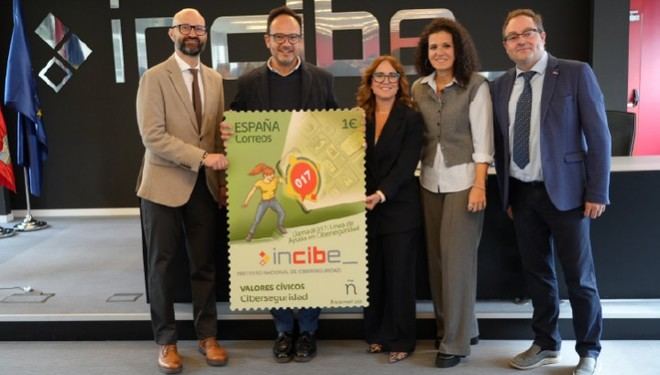 Correos lanza un sello conmemorativo del servicio 017 de ciberseguridad