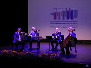 El Cuarteto Latinoamericano deslumbra en el CCA Teatro Casa de la Paz de la UAM