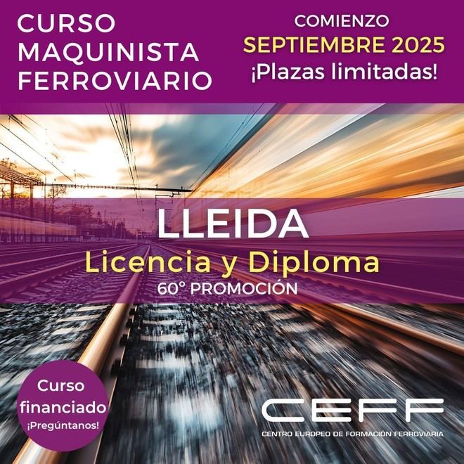 CEFF abre su primer centro de formación ferroviaria en Lleida