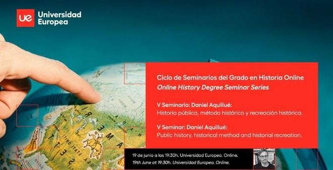 Daniel Aquillué destaca la relevancia de la recreación histórica en la enseñanza de la historia pública