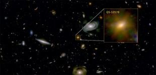 Una galaxia antigua se quedó sin combustible por culpa de un agujero negro supermasivo