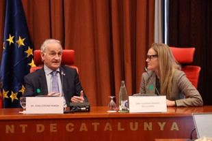 Juan Corona representa a la CEU UAO en debate sobre Europa y derecho internacional en el Parlament