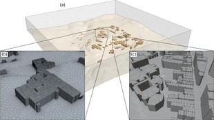 Desarrollan un método para simular flujos de aire en entornos urbanos y crear espacios más sostenibles
