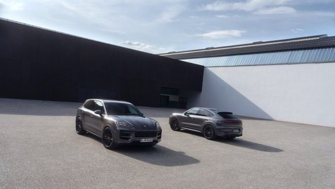 Nuevos modelos Black Edition de Taycan y Cayenne de Porsche
