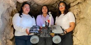 Estudiantes del Politécnico crean robot para identificar riesgos en minas