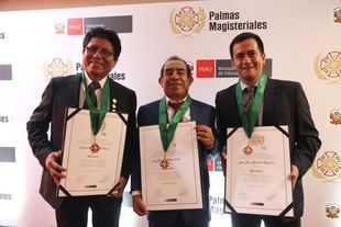 Docentes con Palmas Magisteriales recibirán bonificación de 1.4 millones