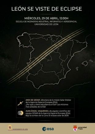 Expertos de la ESA analizan el eclipse solar de 2026 en León