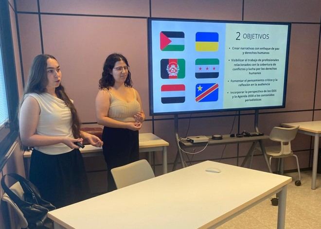 Estudiantes de la UJI lanzan un podcast sobre guerras desde la paz y los derechos humanos