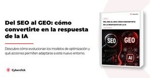 Estrategias para que la IA cite marcas: nuevo ebook de Cyberclick