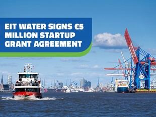 EIT Water recibe una subvención de 5 millones de euros para su fase inicial