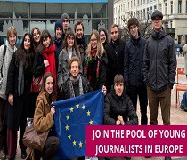 Convocatoria para el Grupo de Jóvenes Periodistas de Europa el 8 de septiembre