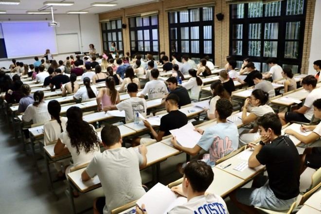 El 91% de los alumnos aprueban la PAU en Almería