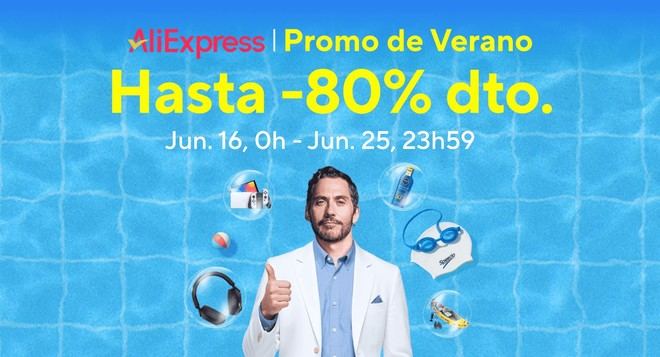 AliExpress lanza su promoción de verano con descuentos de hasta el 80%