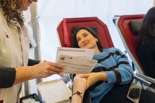 Récord de donaciones de sangre en la URV con casi 700 participantes