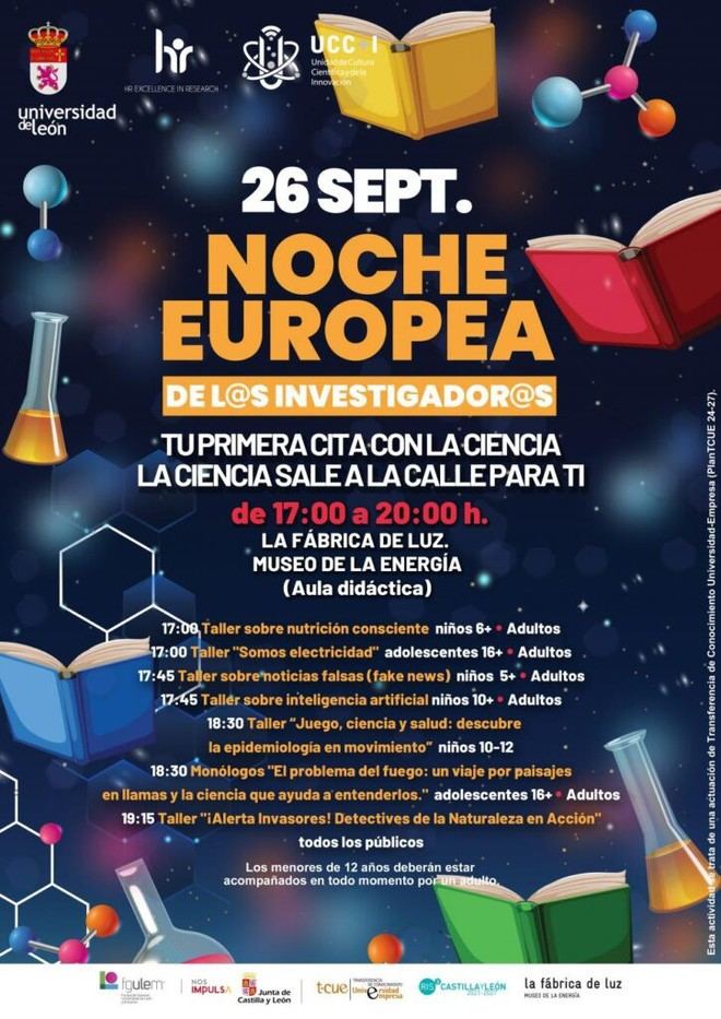 Ponferrada celebra la Noche Europea de los Investigadores con talleres gratuitos para todos
