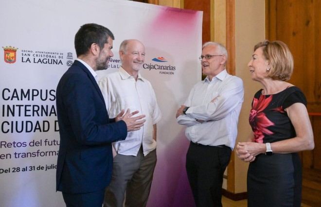 Culmina la primera edición del Campus Internacional Ciudad de La Laguna con Rafael Yuste