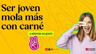 El Carné Joven de Madrid recibe un premio europeo por su sostenibilidad