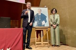 Jaume Puy recibe la Medalla Estudi General de la UdL