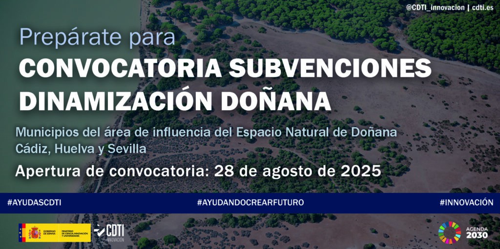 Convocatoria de 4 millones para dinamizar municipios de Doñana a partir del 28 de agosto