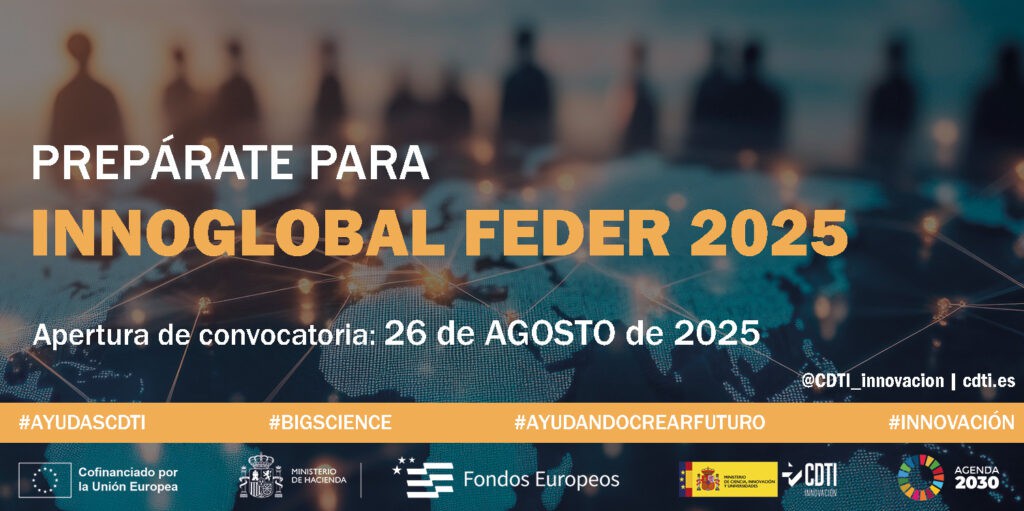 Convocatoria INNOGLOBAL FEDER 2025: 25 millones para proyectos de I+D empresarial