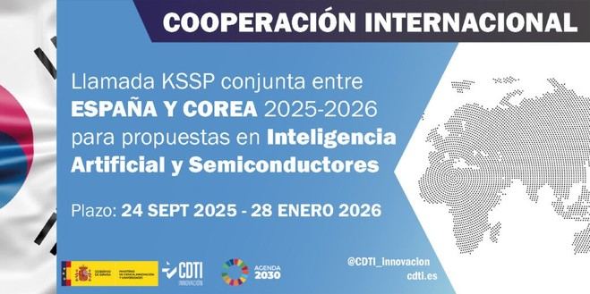 Apertura de la convocatoria KSSP entre España y Corea para 2025-2026