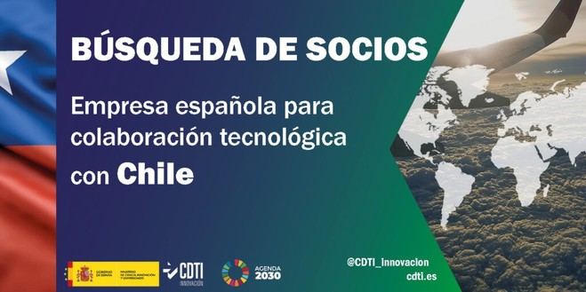 CDTI busca empresa española para colaborar con Chile en gestión de desastres tecnológicos