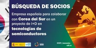 CDTI busca empresa española para proyecto de I+D en semiconductores con Corea del Sur