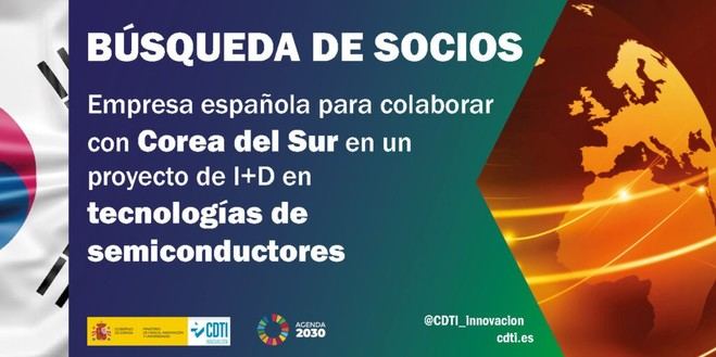 CDTI busca empresa española para proyecto de I+D en semiconductores con Corea del Sur