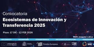 Convocatoria de 14,2 millones para impulsar ecosistemas de innovación y transferencia en 2025