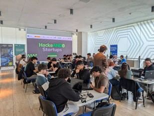 Estudiantes evalúan la ciberseguridad de startups en HackeAND0 Startups
