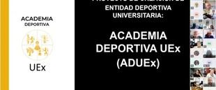 La Universidad de Extremadura lanza la Academia Deportiva UEx para promover el deporte universitario