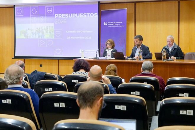 La Universidad de La Laguna aprueba su presupuesto para 2026