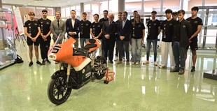 El equipo EPS UJA Team revela su moto para MotoStudent 2025 en Motorland Aragón