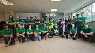 Wolfast UniOvi Racing Team lanza su nueva moto eléctrica de competición