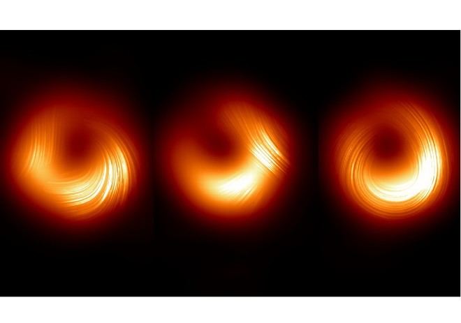 Nuevas imágenes del agujero negro M87* muestran cambios sorprendentes en su polarización
