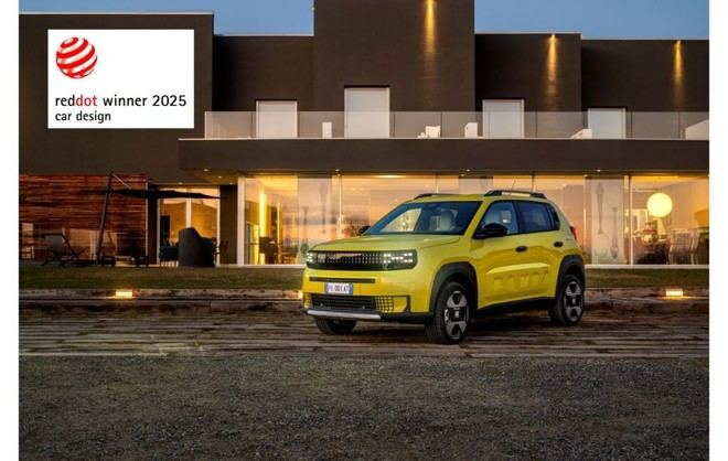 El Fiat Grande Panda recibe el premio Red Dot Award 2025 por su diseño innovador