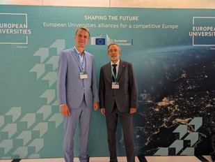 La UdG y la TUC debaten el futuro de las universidades europeas en Bruselas